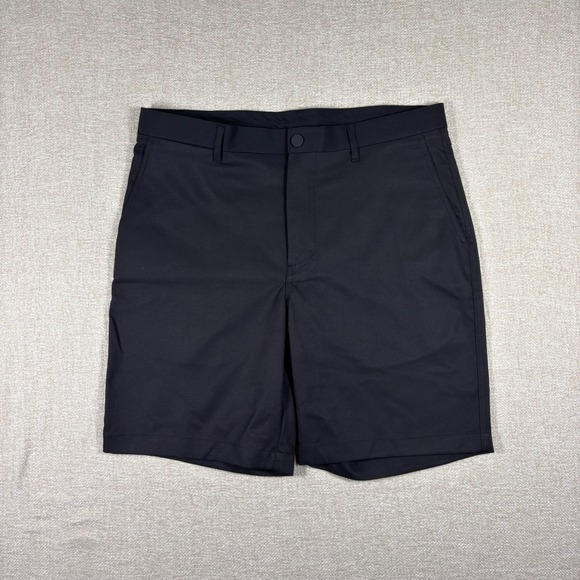 Roundree & Yorke Other - Roundree & Yorke Performance Mens Black Golf Shorts Flat Front Size 34 Polyester